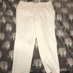 White dress pants